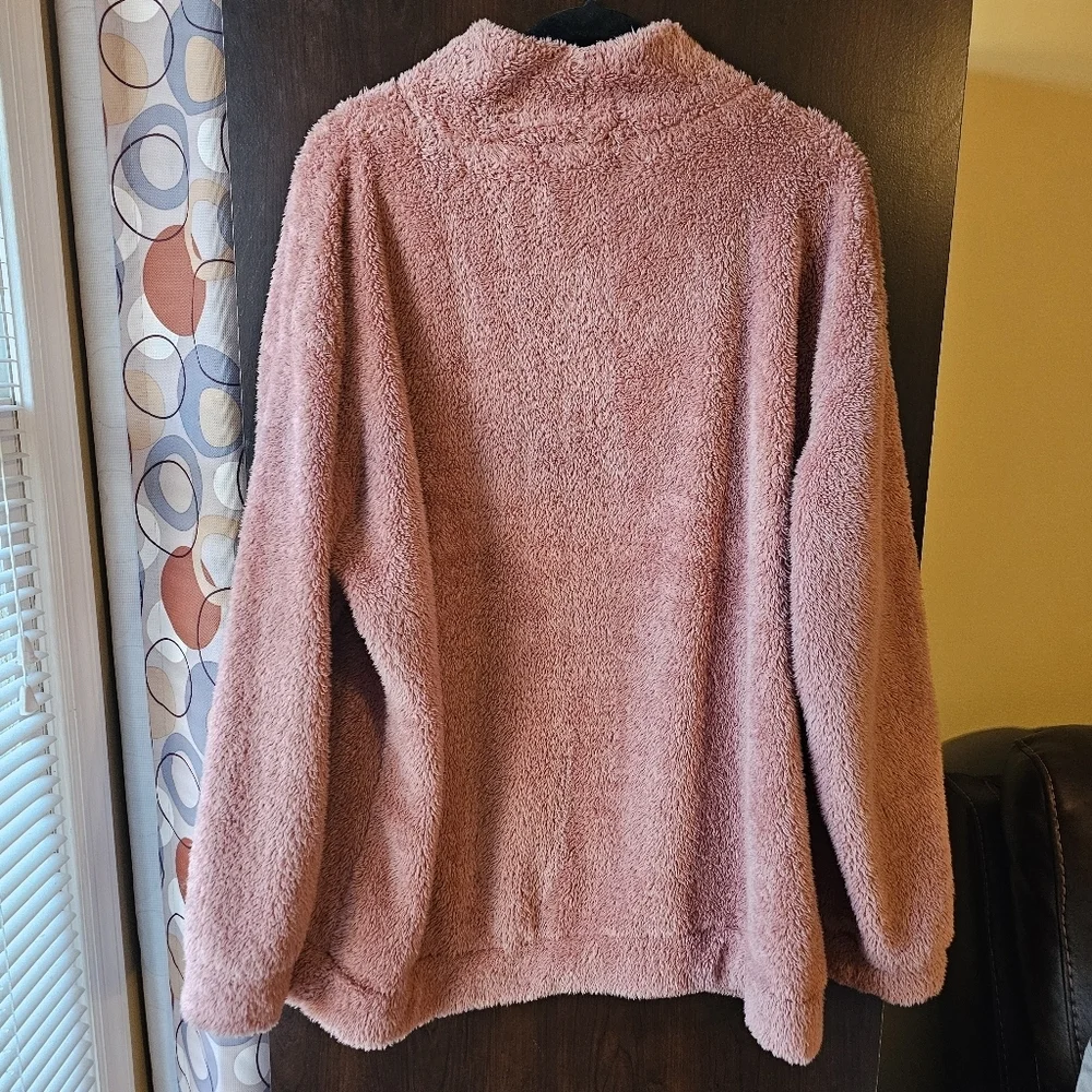 Derek Heart Soft Pink Sweater - Picture 2 of 5